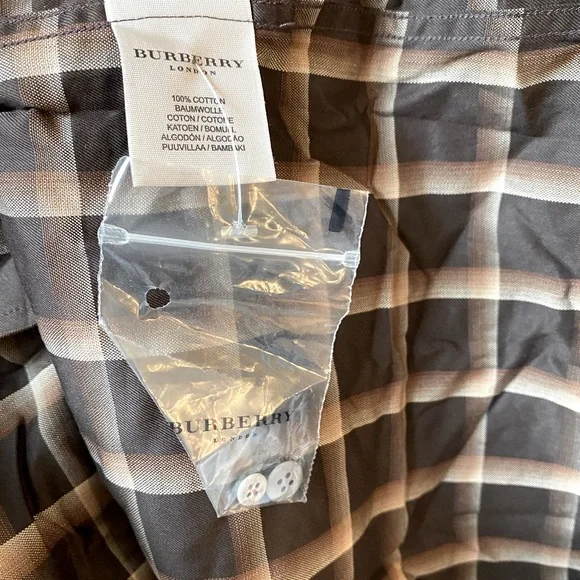 Burberry Men’s Button Down Shirt